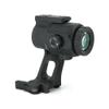 G43X Magnifier Scope with FTC Flip Up QD Magnifier Scope Mount at 2.91" Centerline Height, for 558 551 553 Etc Red Dot Sight Holographic, Fit 20MM Rail Mount, 3X Magnifier Scope Combo, Black view 4