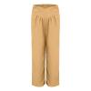 ZYXTIM Ladies Cropped Trousers White Linen Trousers Clothes Women Womens Pants Women Casual Drawstring Pants Trousers Cotton Linen(Yellow,XXL) view 3