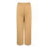 ZYXTIM Ladies Cropped Trousers White Linen Trousers Clothes Women Womens Pants Women Casual Drawstring Pants Trousers Cotton Linen(Yellow,XXL) view 4