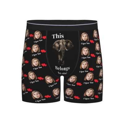 Custom Boxers with Face on Them Customized Boxers for Men Gifts for Birthday Valentine's Day Gifts for Boyfriend Unique XL-0.0123