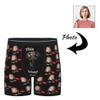 Custom Boxers with Face on Them Customized Boxers for Men Gifts for Birthday Valentine's Day Gifts for Boyfriend Unique XL-0.0123 view 2