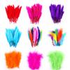 Cuoyuqie 50pcs Multiple Colors Turkey Feathers Fly Fishing Tying Material Making (A# 50PCS) view 1