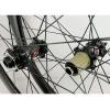 700C Disc Brake Cyclocross Road Bikes Wheelset Carbon Fiber Wheel Thru axle Bicycles Wheel 7/8/9/10/11/12 Speed 1700g 24H (Size : Black_40MM) view 2