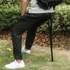 Kcjhagbd Adjustable Telescopic Folding Stool Portable Single Leg Chair Tall Slacker Chair for Outdoor Camping Walking Telescopic Folding Stool view 2