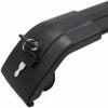 YHELI Lockable Roof Rail Rack Cross Bar Crossbar Fits for Alfa-Romeo Stelvio 2017-2023, black, nfbd38 view 3