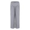 ZYXTIM Ladies Summer Trousers Mens Linen Shorts Long Shorts for Women UK Womens Casual Trousers Cotton Linen Cropped Pants Women's Outdoor Shorts Summer Short(Grey,XXL) view 3