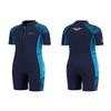 Seaskin Kids Wetsuit for Boys Toddler, 2mm Front Zip Thermal Swimsuits Shorty Diving Suits view 1
