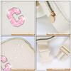Uygafly Customized Gifts for Mom Daughter Sister Her,Birthday Gift for Mom,Mom Gifts from Daughter,Mother in Law Gifts,Mama Gift Idea,Crossbody Bag Belt Bag | Cream,Initial C view 4