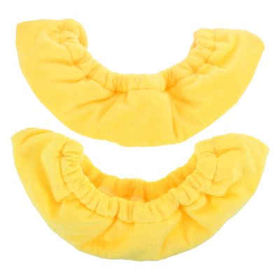 Outanaya 1pair Soft Water-Absorbent Ice Skate Guards Protective Covers for Figure Skates and Hockey Blades Prevents and Damage for Skaters
