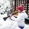 LIOOBO Ice Scraper for Truck Detachable Snow Shovel Brush Car Roof Removal Tool view 4