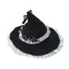 ZLDFGL Womens Witch Hat Lolita Magic Girl Wizard Hats Cosplay Halloween Witch Hat Party Accessory Adult Party Headwear Purple view 1