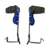 Knwigoe Tree Climbing Spikes Tree Climbing Gear W/Adjustable Climbing Safety Belt Ankle Straps Tree Climbing Kit for Climbing Trees Jungle Survival view 1