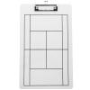 Sosoport Tennis Strategy Clipboard Non-Magnetic Dry Erase Board for Marker Board for Tennis Hockey Team Performance Easy to Clean Versatile Tool view 1