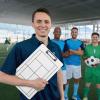Sosoport Tennis Strategy Clipboard Non-Magnetic Dry Erase Board for Marker Board for Tennis Hockey Team Performance Easy to Clean Versatile Tool view 3