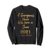 A Gorgeous Miracle Was Born In June 2021 Happy Birthday Sweatshirt view 1