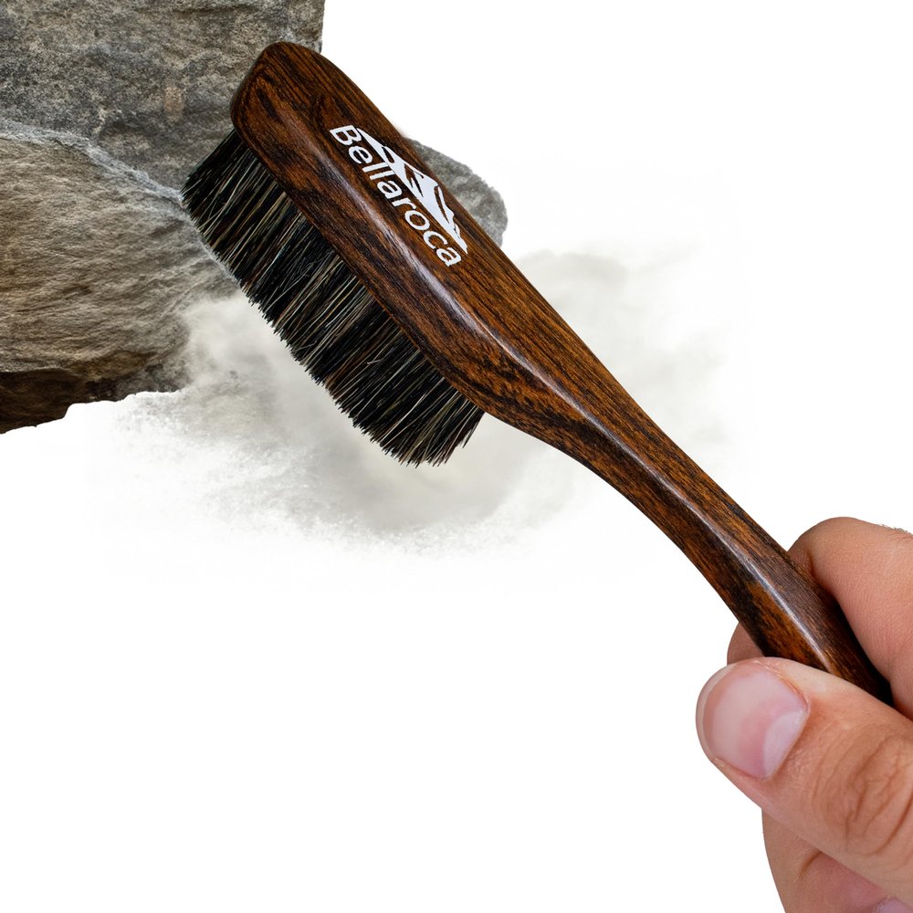 BELLAROCA | Premium Climbing Brush with Strap  Ideal for Rock Climbing, Bouldering & Gym  Perfect Accessory for Chalk Bag