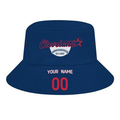 Baseball City Custom Bucket Hat for Men Women Personalized Any Name Number Summer Travel Beach Sun Hat Outdoor Cap Fans Gifts