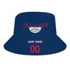 Baseball City Custom Bucket Hat for Men Women Personalized Any Name Number Summer Travel Beach Sun Hat Outdoor Cap Fans Gifts view 1