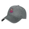 Cute Rag Doll Baseball Cap for Men Women Hat Vintage Cowboy Hats Adjustable Trucker Caps Gray view 1