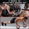 GIFZES Adjustable Weights Dumbbells Set, 26Lbs 44Lbs 88Lbs Free Weights Dumbbells, 4 in 1 Weight Set, Dumbbell, Barbell, Kettlebell, Push-up, Home Fitness Gym Workout Exercise Training for Men Women view 2