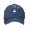 Cute Panda Police Baseball Cap for Men Women Hat Vintage Cowboy Hats Adjustable Trucker Caps Navy Blue view 2