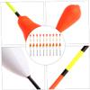 balacoo 15pcs Fishing Bobbers Buoyant Float Tail Light for Bobber Fishing Random Color view 4