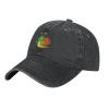 Funny Snail Baseball Cap for Men Women Hat Vintage Cowboy Hats Adjustable Trucker Caps Black view 1