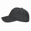 Funny Snail Baseball Cap for Men Women Hat Vintage Cowboy Hats Adjustable Trucker Caps Black view 3