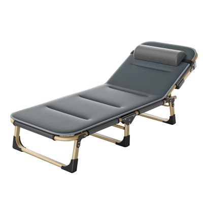 YySXIQ Camping Cot for Adults, Folding Bed with Comfortable Cushion, Camping Cot, for Office/Home Nap, Outdoor, Camping, Travel, Max Load 330lbs (Color : B1)