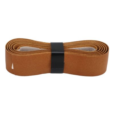 CDQL Leather Tennis Racket Grip Tape,Antislip Vibration Dampening Tennis Racket Grip Tape for Outdoor Playground Gym (Brown)
