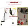 Innovz Freestanding Basketball Shot Return Attachment, Basketball Rebounder Guard Defensive Net System, Portable Ball Returner, Easy Folding & Quick Setup view 3