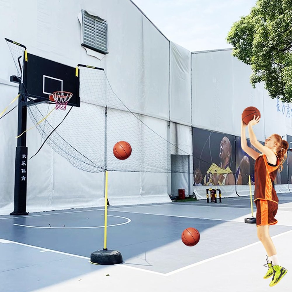 Innovz Pro Basketball Return Net Guard Rebounder, Basketball Hoop Return System Machine, Basketball Goal Return Attachment, Efficient Shot Training Catcher