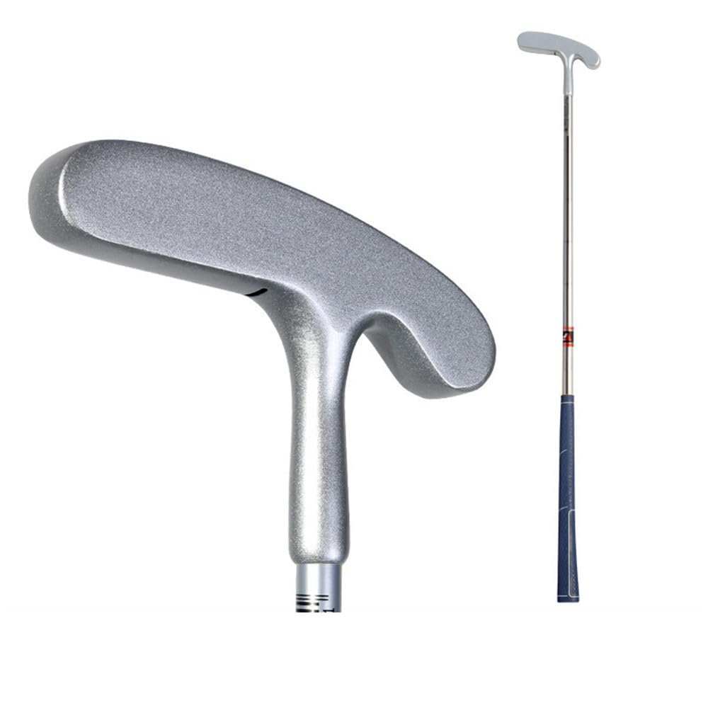 Left/Right Handed Junior Golf Putter, Kids Two-Way Golf Blade Putter, Perfect Club for Children 3-12Y (Silver Head(Boys),3-5Y)