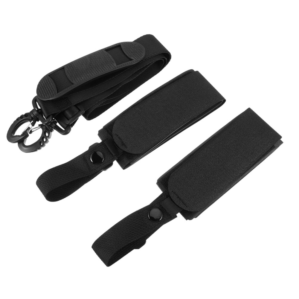 INOOMP Ski Harness Accessories Ski Poles Wrist Strap for Men Adjustable Shoulder Back Band Carrying Straps