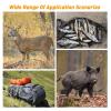 Deer Drag Sleds, Multi Purpose Portable Tear Thickened Snow Sledding Pad, Hauling Supplies for Ice Fishing, Fire Wood, Camping Gear view 3