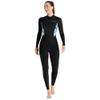 Women's Printed Patchwork Wetsuit Full Body Dive Suit Spearfishing Snorkeling Diving Skin Long Sleeve Bodysuit Swimsuit Quick Dry Zip Front Rash Guard UPF 50+ view 1