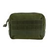 Mipcase Camouflage Tactical Pouch Water-Resistant Phone Bag with Dual Buckle Straps for Outdoor Activities Compact Tool and Coin Holder Green view 1