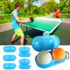 5Pcs Plastic Ping Pong Ball Storage Case,Portable Table Tennis Ball Protective Case Ball Holder,Pong Ball Container Hold 2 Balls with Chain (Blue (Send Chain)) view 4