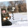 balacoo Adjustable Winter Fishing Rod Telescopic Ice Fishing Pole with Anti-Entanglement Design Durable Tackle for Outdoor Use Comfortable Handle for Long-Lasting Use view 3