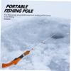 balacoo Adjustable Winter Fishing Rod Telescopic Ice Fishing Pole with Anti-Entanglement Design Durable Tackle for Outdoor Use Comfortable Handle for Long-Lasting Use view 4