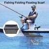 Floating Fish Basket - 17L Foldable & Thicken Fish Basket for Live Caught Fish, Fishing Holder Minnow Bucket, Portable Kayak Fishing LiveWell, Heavy Duty Coated Fishing Net Cage view 2