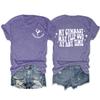Gymnastics Mom Tshirt, Gymnastics Competition Shirt Gymnast Mom Gift, Women's Retro Graphic Tee Short Sleeve Tops Purple view 1