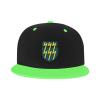 12sfg Beret Flash Baseball Cap for Men Women Snapback Hat Trucker Flat Bill Caps Sun Hats Green view 2