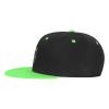 12sfg Beret Flash Baseball Cap for Men Women Snapback Hat Trucker Flat Bill Caps Sun Hats Green view 3