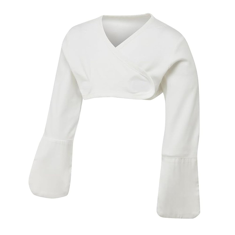 ScratchSleeves | Stay-on Scratch Mitts for Toddlers | Cross-Over | SuperSensitive | Extended Mitts (21-24 months (wingspan 34.5-37 inches))