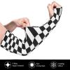 LVGOOKI Funny Black and White Arm Sleeves Sun Protection Cooling Arm Sleeves for Women Men Summer Sports,Golf view 3