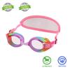 RUIGAO Kids Swim Goggles 3-12, Kids Goggles Fabric Strap, No Hair Pull/UV Proetction/Anti-fog (1PK Extra Bungee - Unicorn) view 2