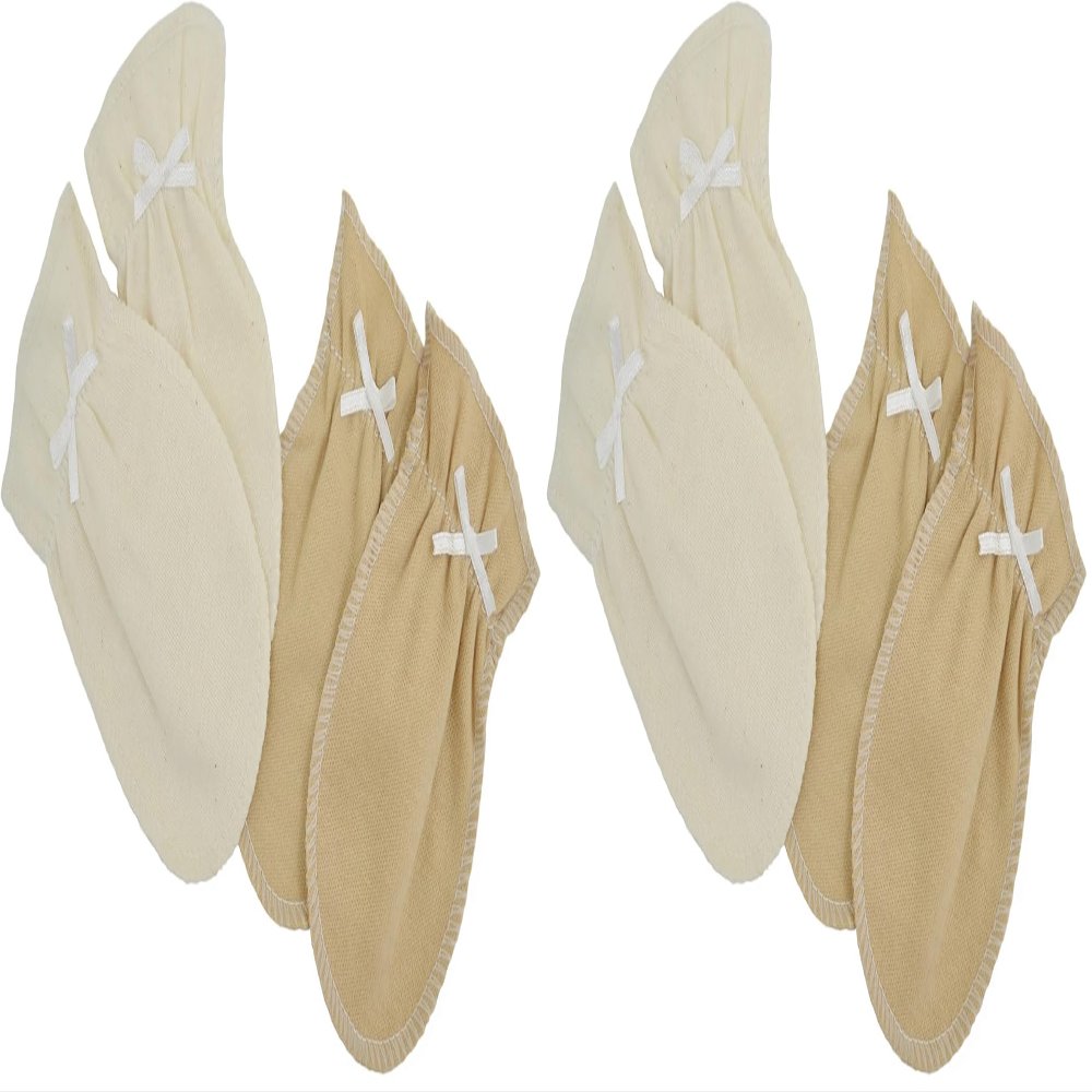 TL Care Newborn Mittens Made with Organic Cotton - 2 Pairs (Pack of 2)