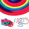 Pwshymi Gymnastics Art Rope, Rainbow Color Rhythmic Gymnastics Rope Solid Competition Arts Training Rope for Exercise Fitness view 4