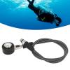 Sorandy Scuba Pressure Gauge, Scuba Diving Pressure Gauge, Stainless Water Pressure Test Gauge with Luminous Design, High Pressure Hose for Bcd Regulator Underwater Diving Equipment (65cm) view 3